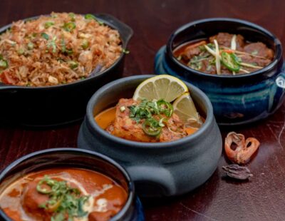 INDUS curry dishes