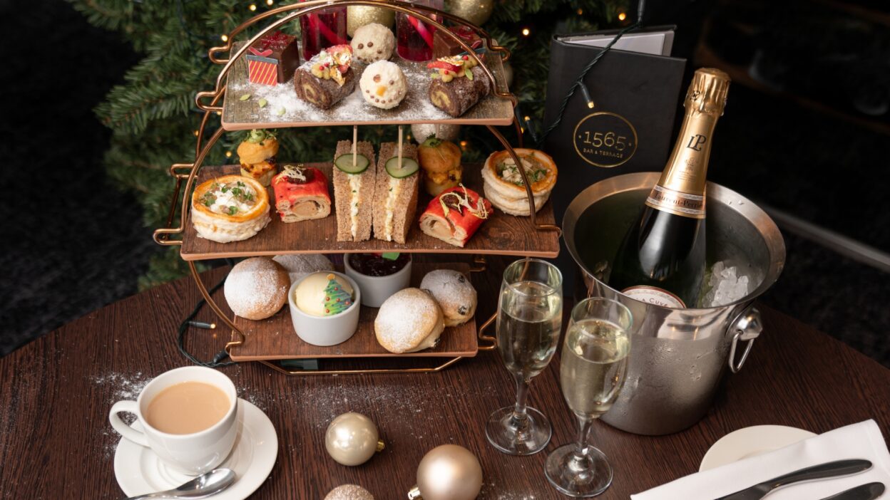 festive afternoon tea at Park Regis Birmingham